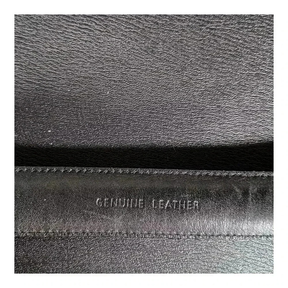 Polo Ralph Lauren Black Leather Dress Belt Men's 38 - Picture 9 of 10